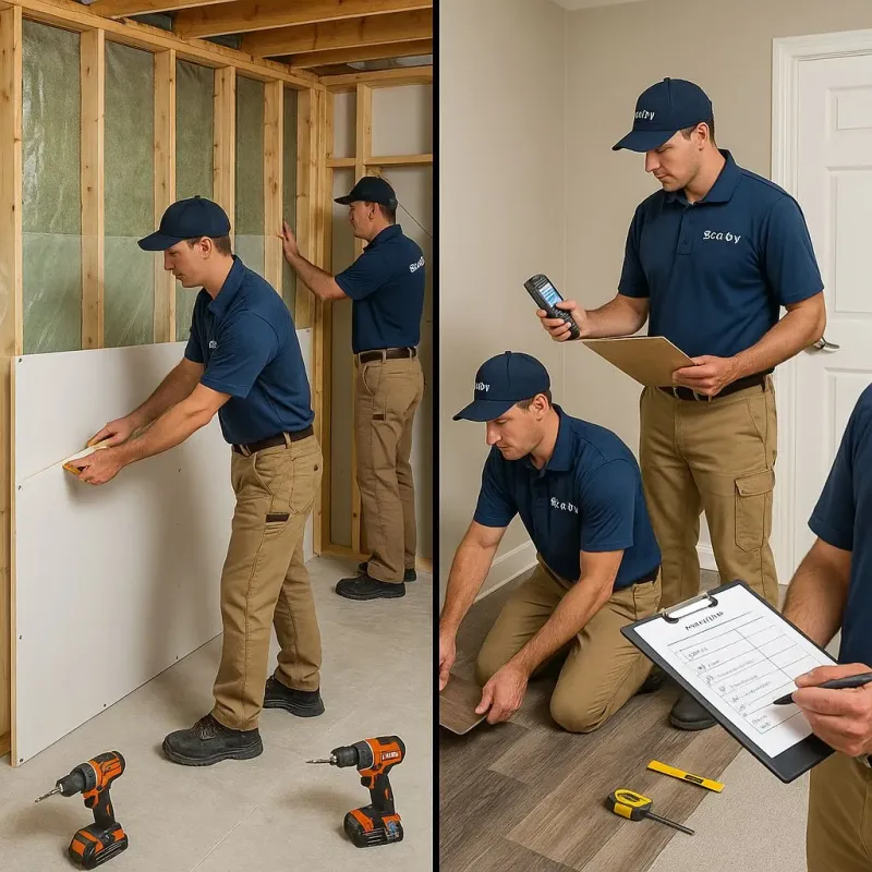 Repairs and Reconstruction process in Pike County, PA