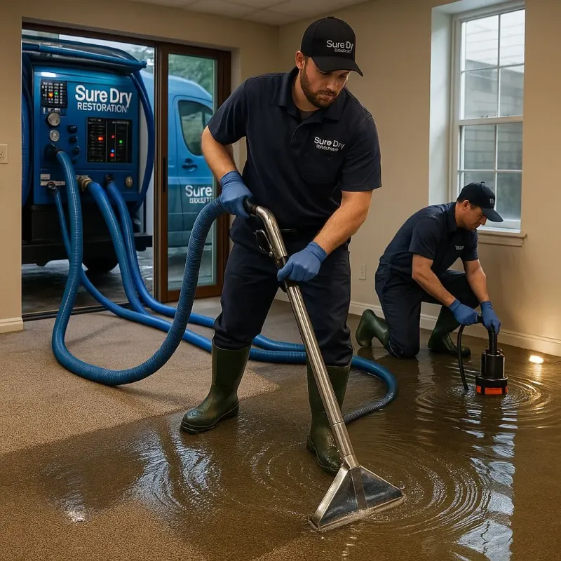 Water Extraction and Removal process in Pike County, PA